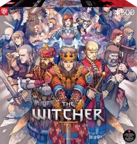Ilustracja Good Loot Gaming Puzzle: The Witcher Northern Realms (500 elementów)